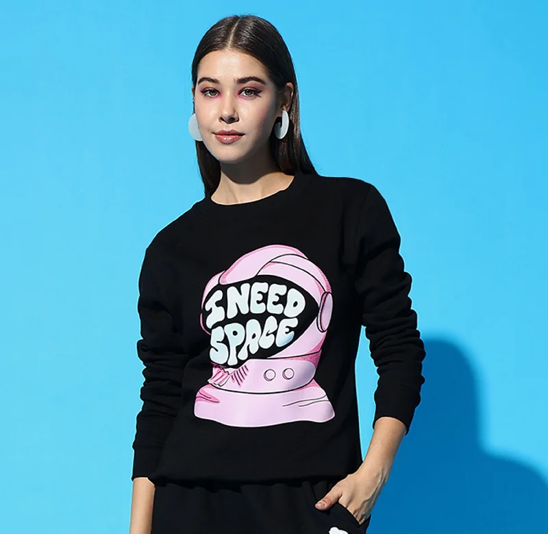 INEED SPACE Regular Sweatshirt