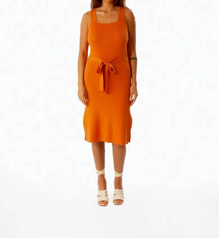 Mattie Dress In Serene Sunset