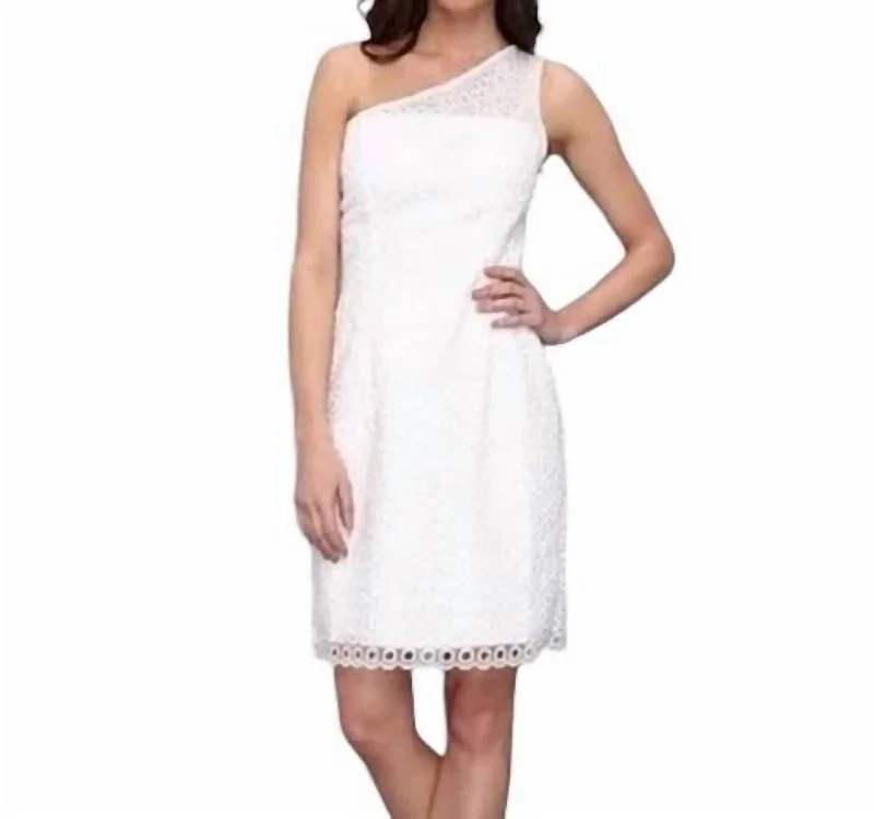 David's Dress In Resort White