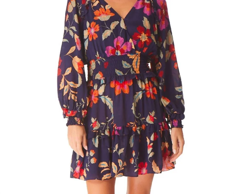 Raquel Dress In Garden Print