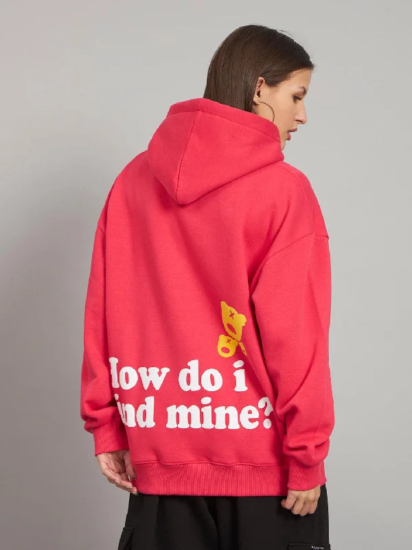 How do I find mine? Print Oversized Hoodie