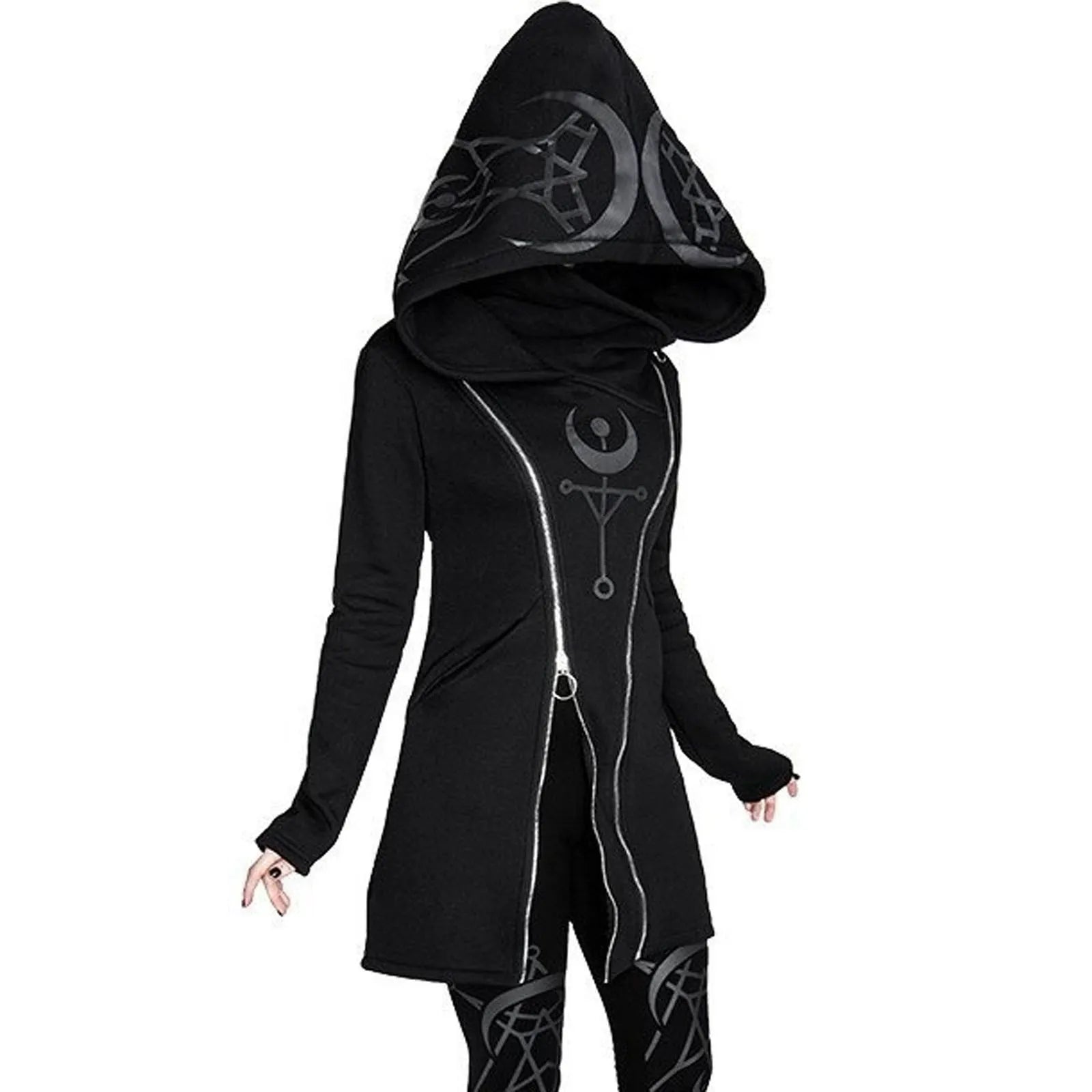 Enchanted Moonrise Women's Hooded Coat