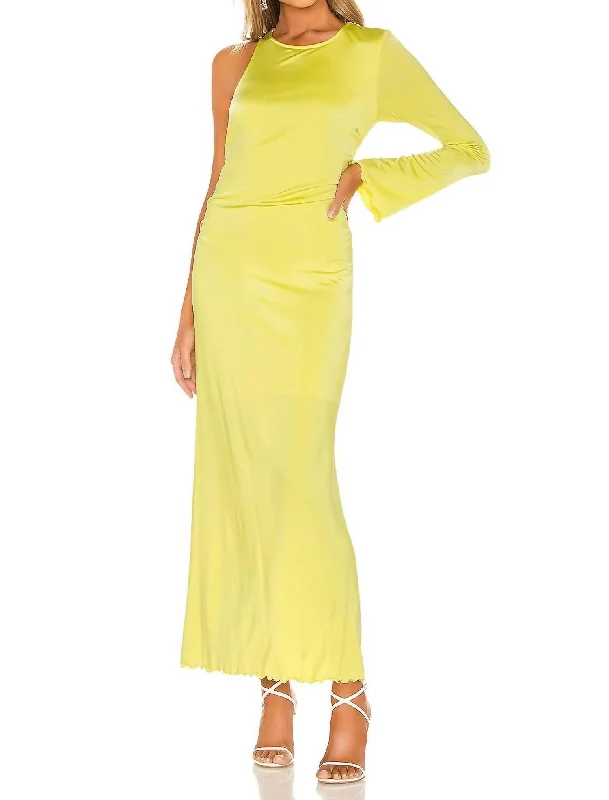 Kylie Dress In Citrine