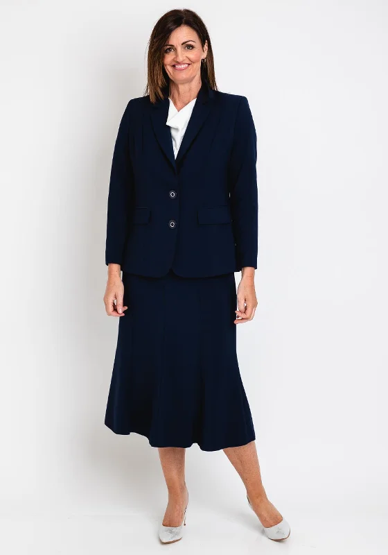 Avalon Dolores Single Breasted Blazer, Navy