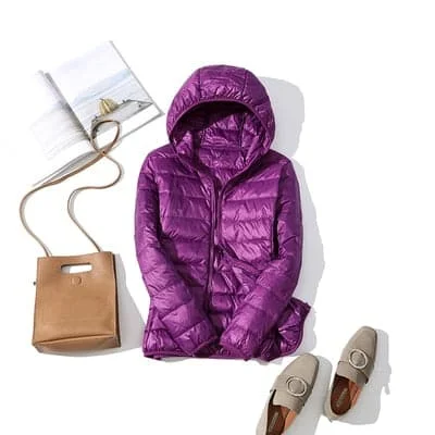 Purple/Hooded