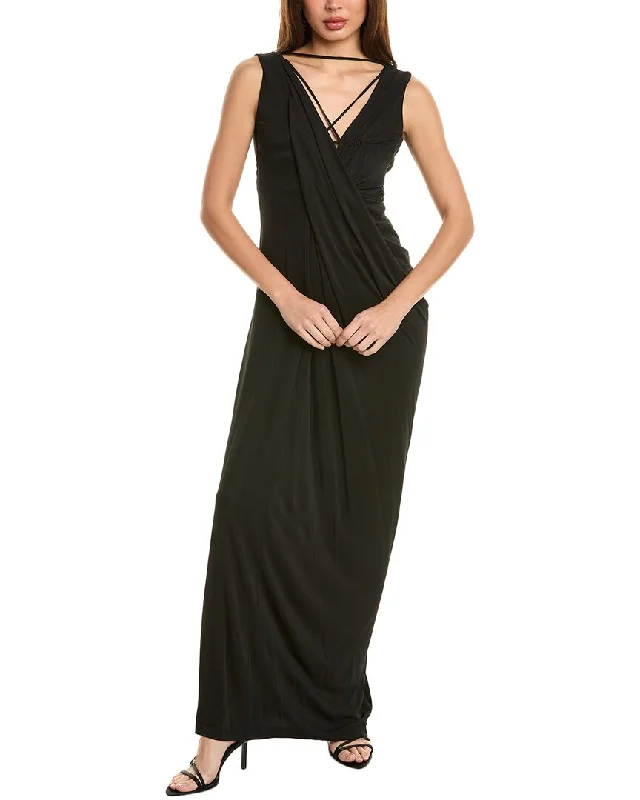 Alberta Ferretti Strappy Gown