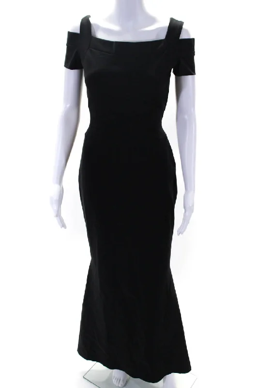 Chiara Boni La Petite Robe Womens Black Jenna Gown Black