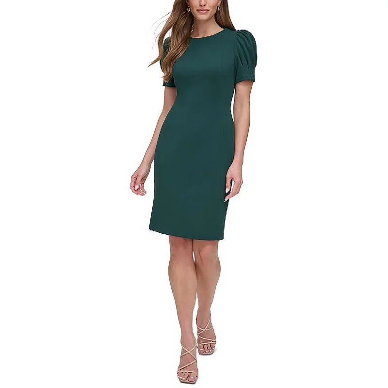 Womens Sheath Dress Knee Length