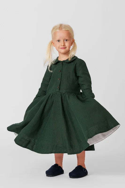 Mini Me Classic Dress, Long Sleeve