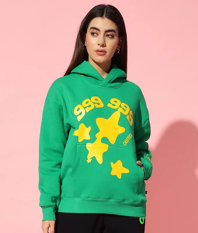 999 star Oversized Sweatshirt