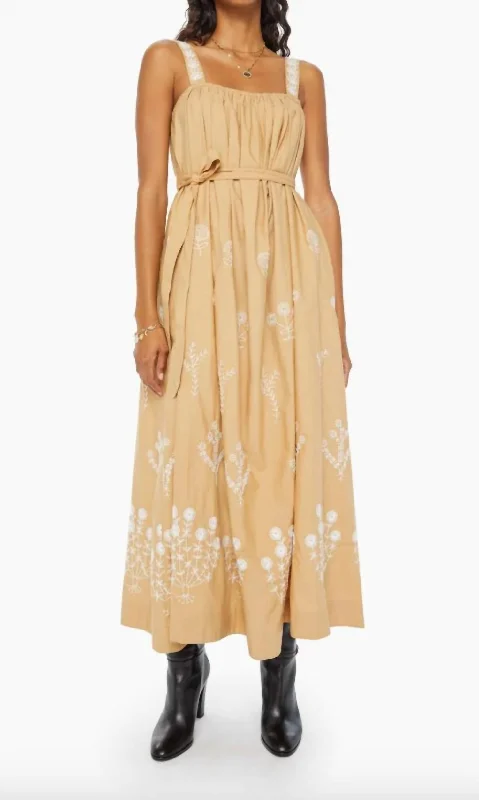 More Is More Maxi Dress In Sand