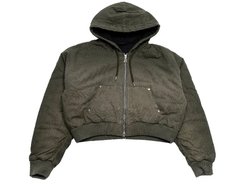 Women's Jordan x Travis Scott Hooded Canvas Jacket