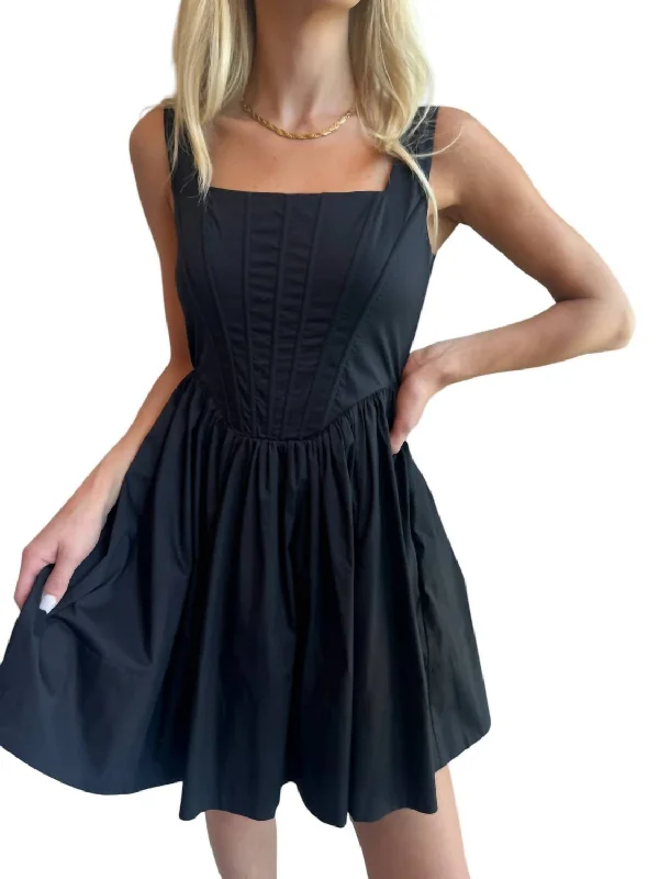 Kya Mini Dress In Black