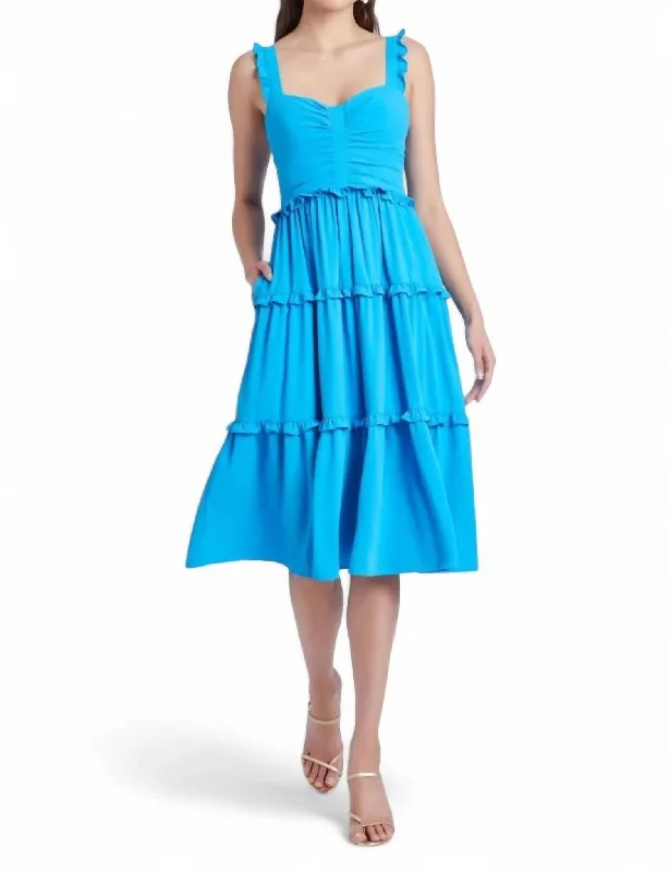 Sweeney Dress In Azure