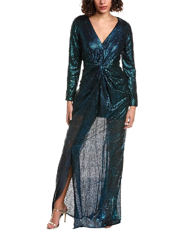 Rene Ruiz Sequin Gown