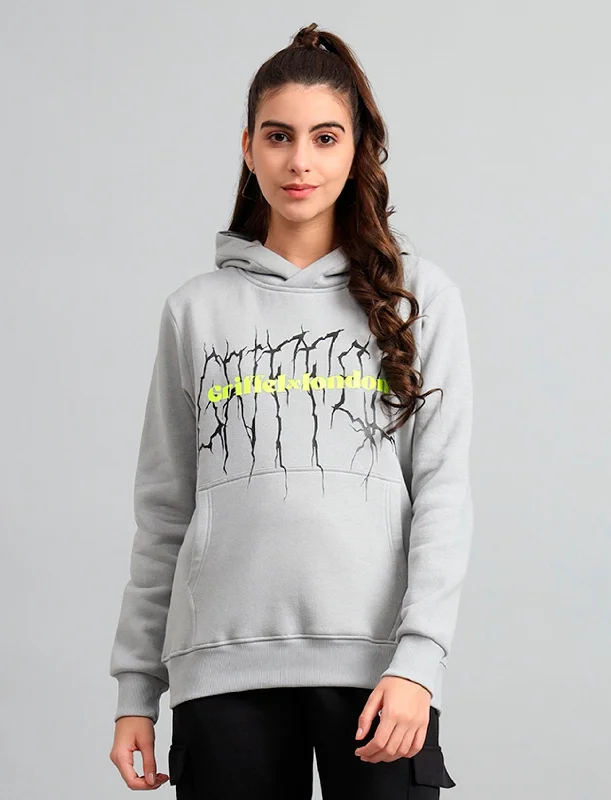 GriffelXLondon Storm Print Regular Fit Hoodie