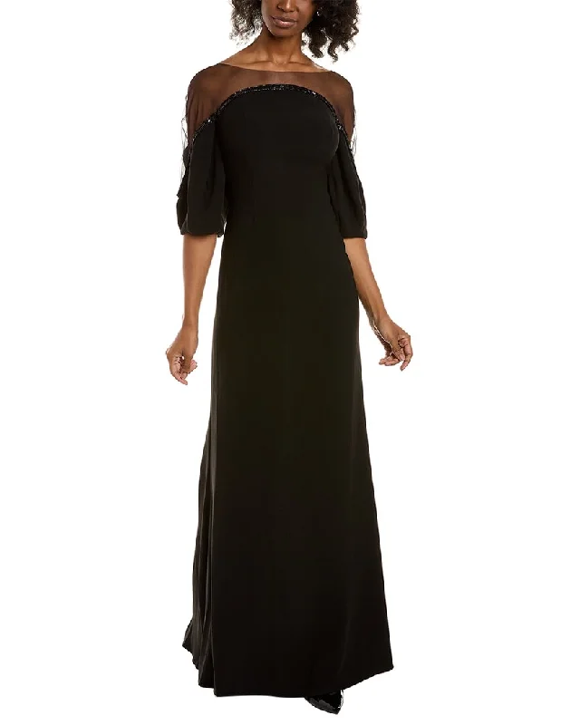 Rene Ruiz Crepe Gown