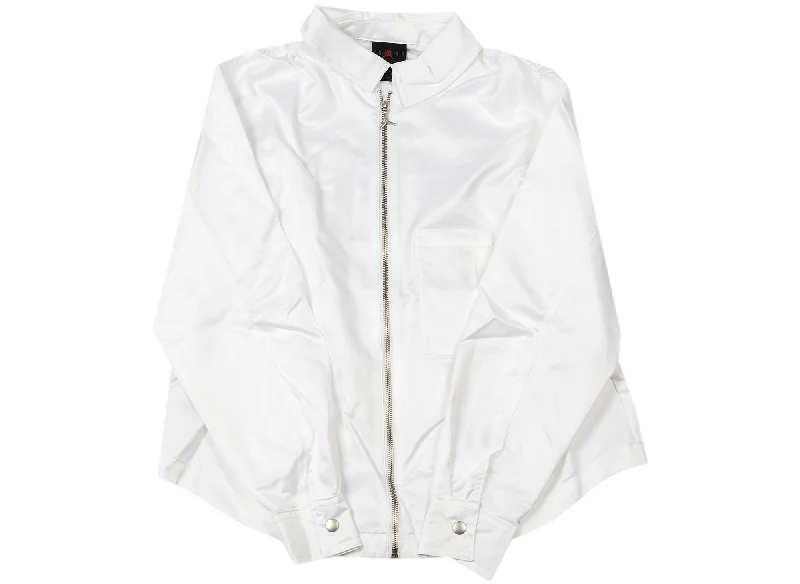 Women's Jordan New Classics Capsule Zip Up Top in White