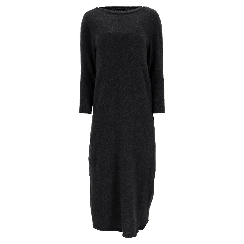 Isabel Marant Midi Dress in Grey Wool