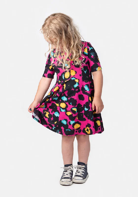 Amina Children's Animal Print Dress