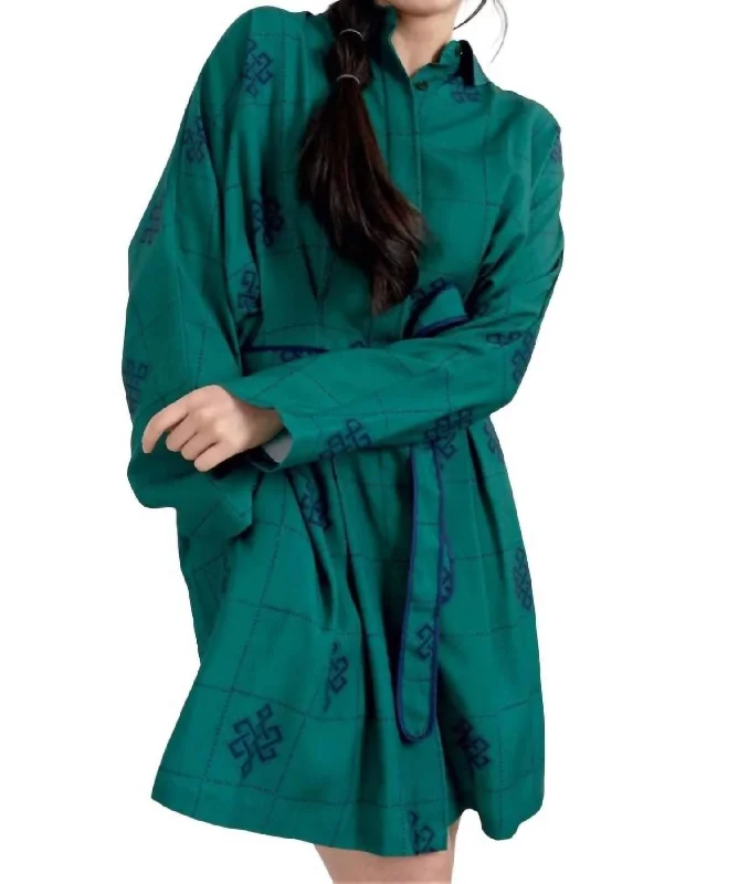 Seba Dress In Green