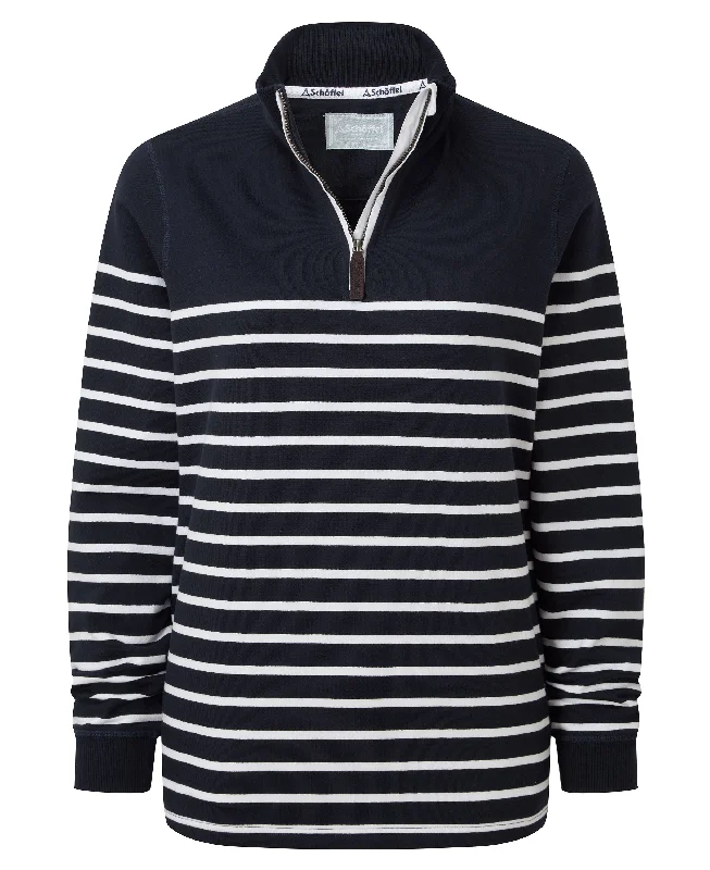 Hope Cove Sweatshirt - Navy Stripe