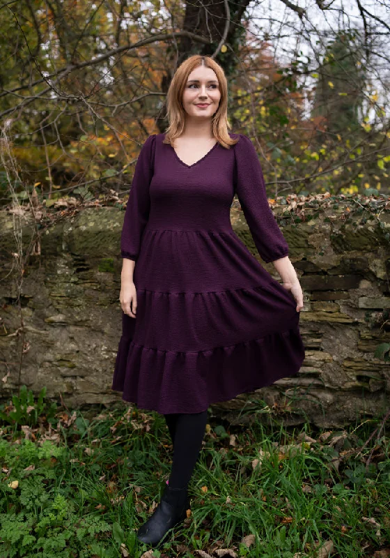 Hattie Plum Tiered Hem Dress