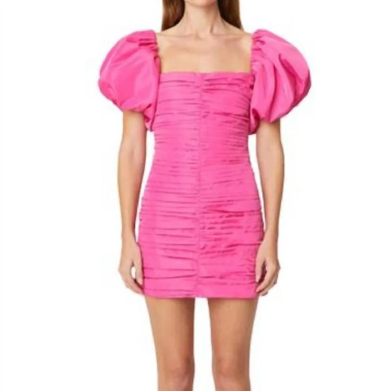 Suzette Dress In Malibu Pink