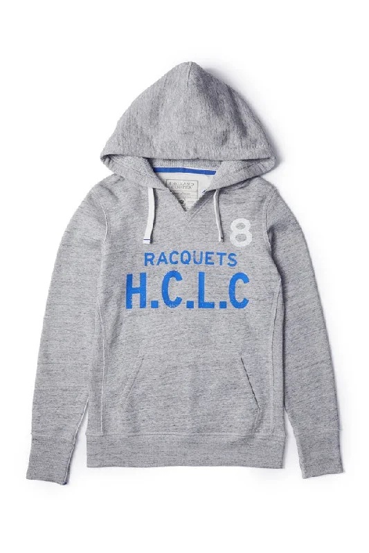 Racquets Hoodie - Grey Marl