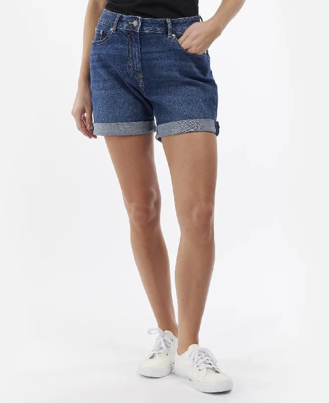 Maddison Denim Shorts - Authentic Wash