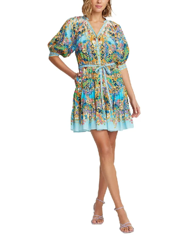 Robert Graham Sydney Silk-Blend Dress