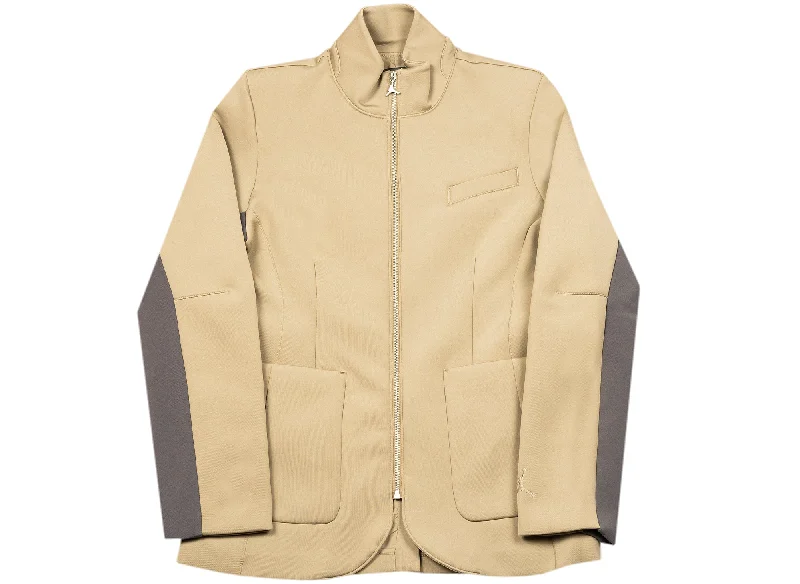 Women's Jordan New Classics Capsule Suit Jacket in Khaki